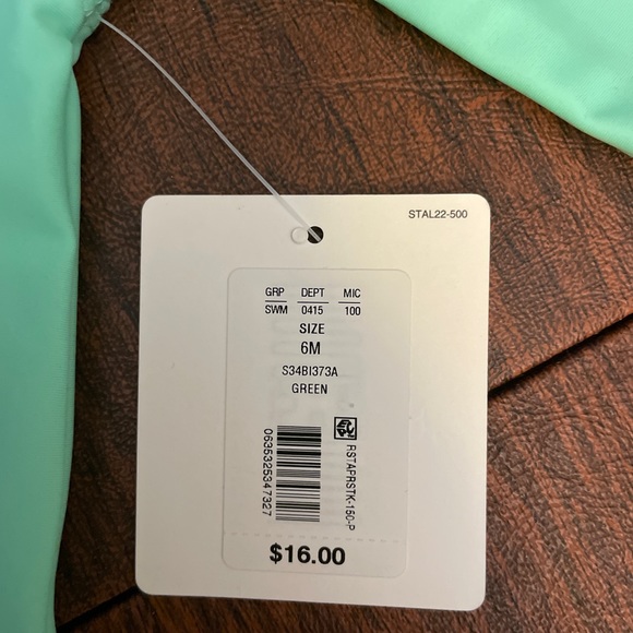 Mint rashgard swim two piece - Picture 3 of 5